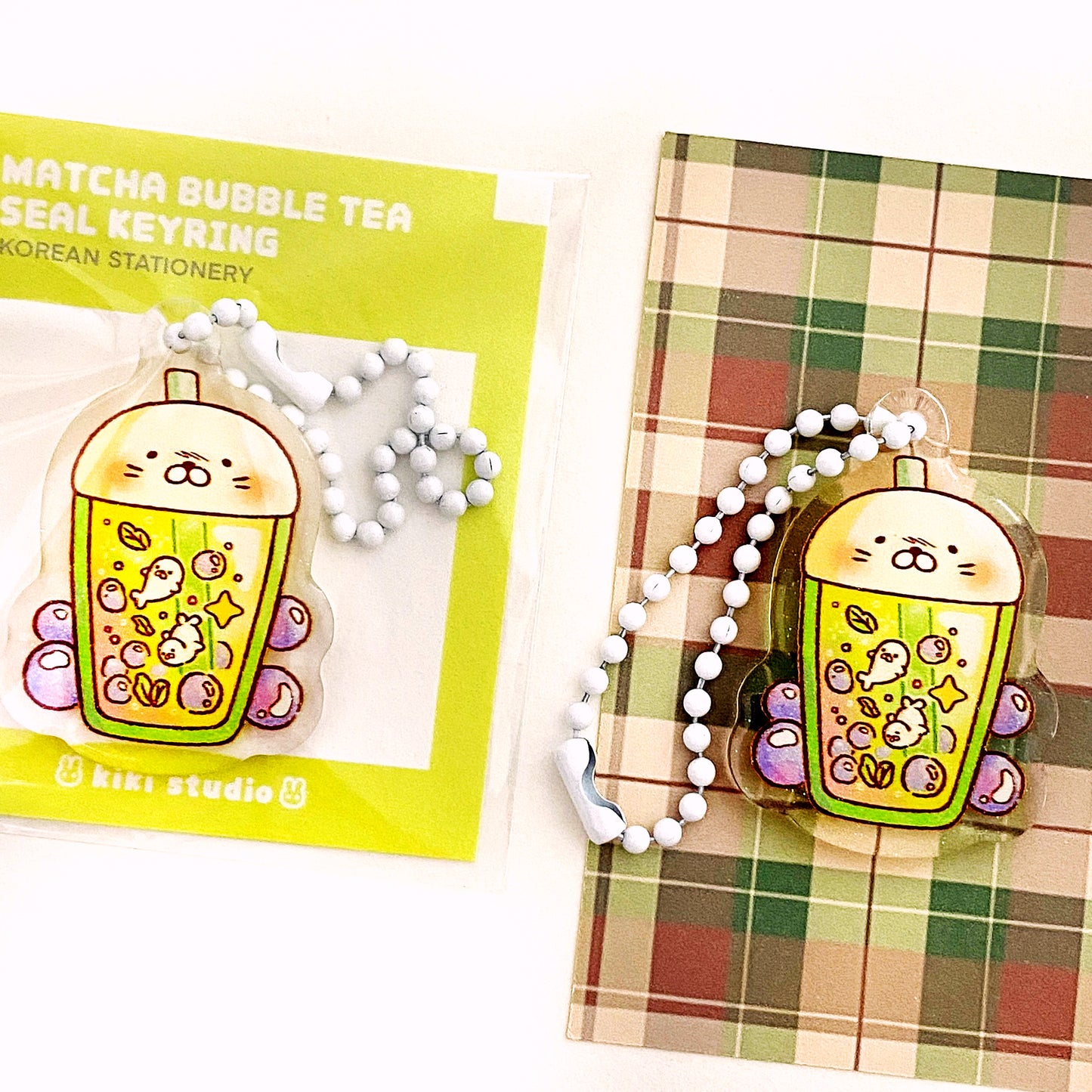 Matcha Sealpresso Mini Keychain