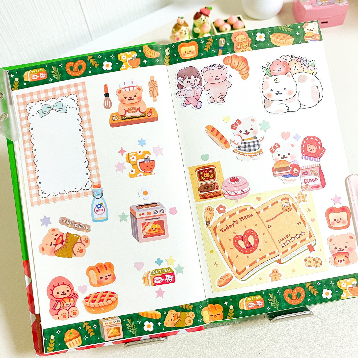 Cozy Bakery Sticker Sheet