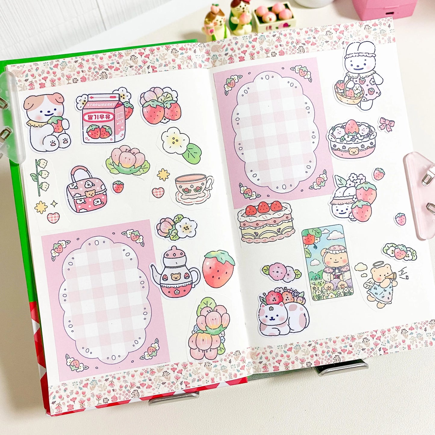 Strawberry Milk Sticker Sheet
