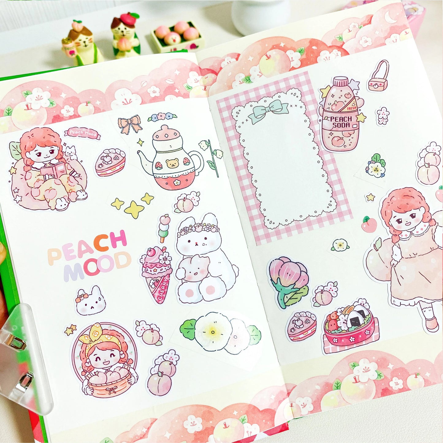 Peach Mood Sticker Sheet