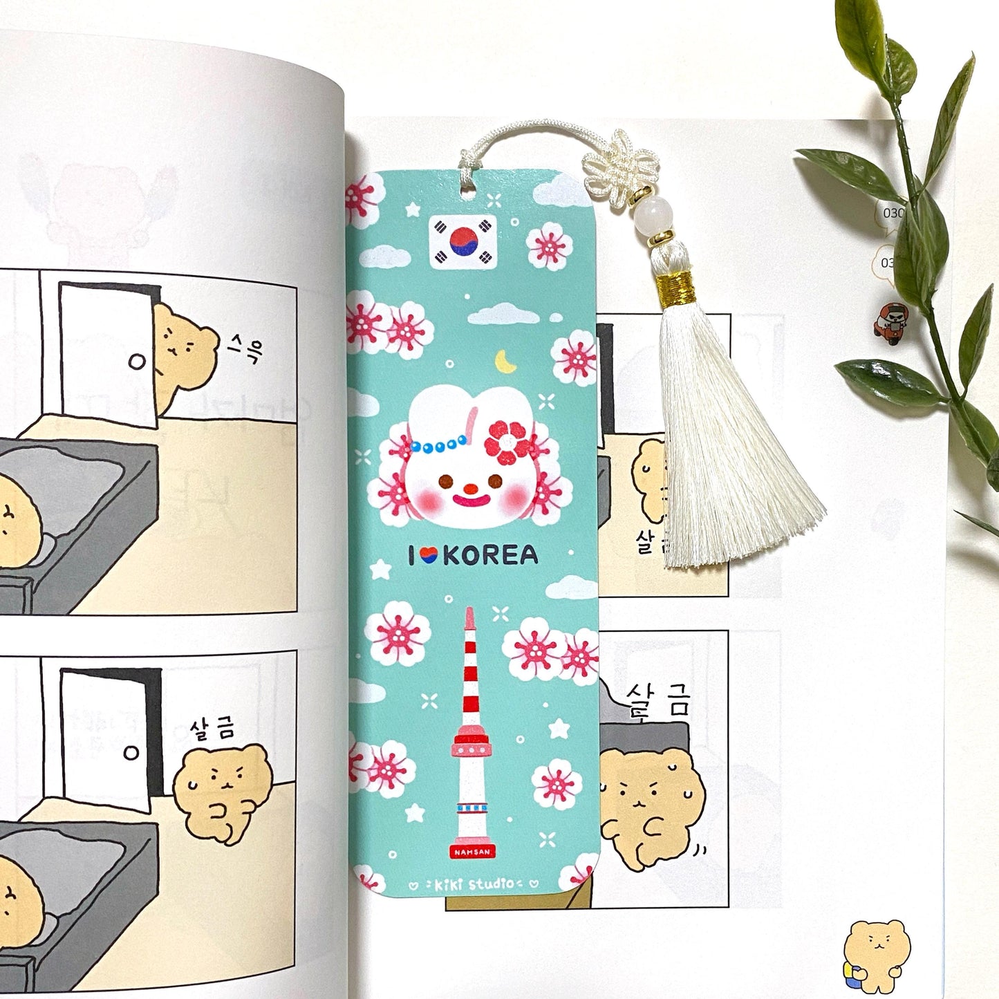 I Love Korea Bookmark