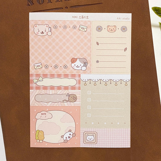 Autumn Vibes Memo Stickers