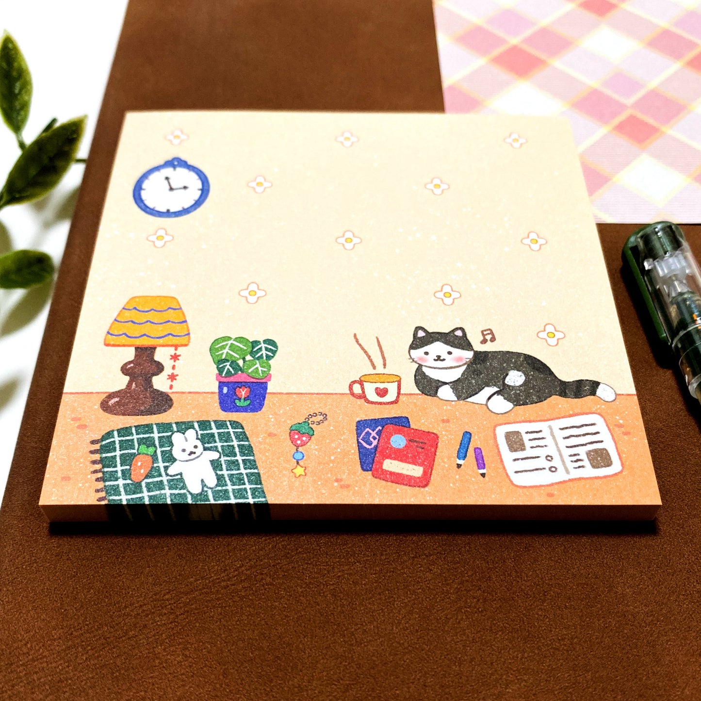 Cozy Room Diary Memo Pad