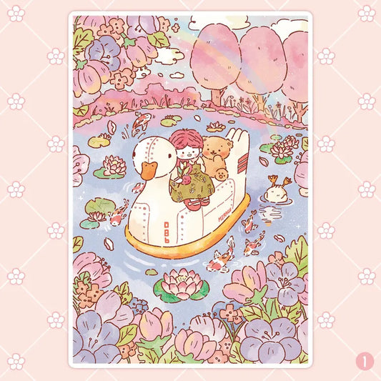 kiki Postcard Set of 3