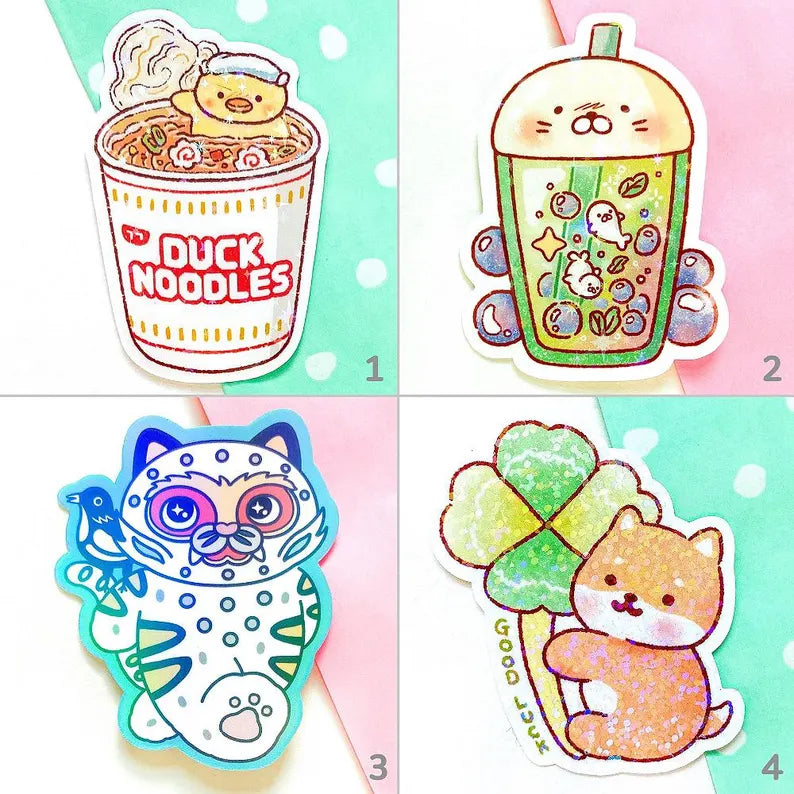 Holographic Sticker Set of 5