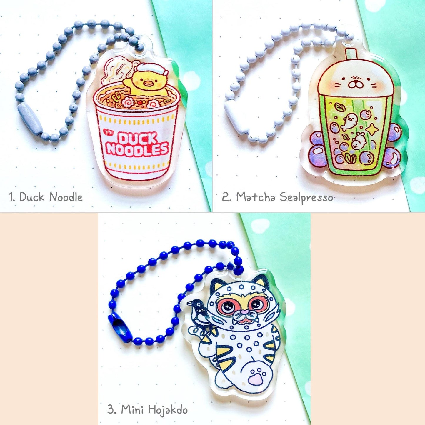 かわいい韓国キーホルダーセット