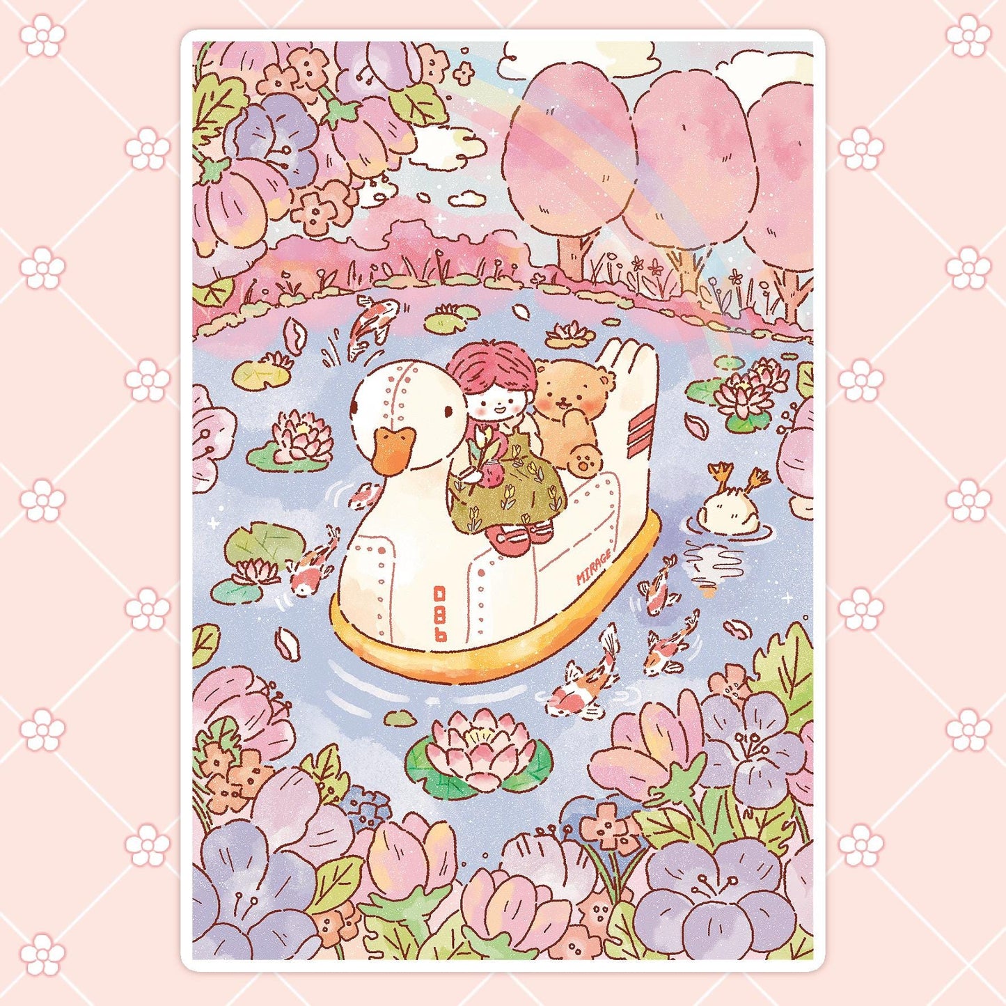 Duck Boat Voyage postcard