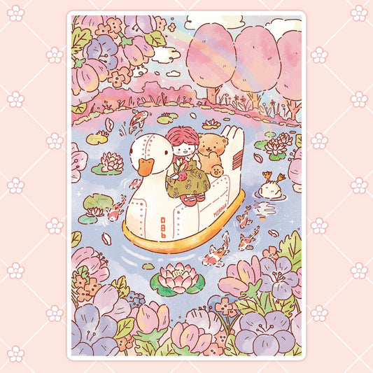 Duck Boat Voyage postcard