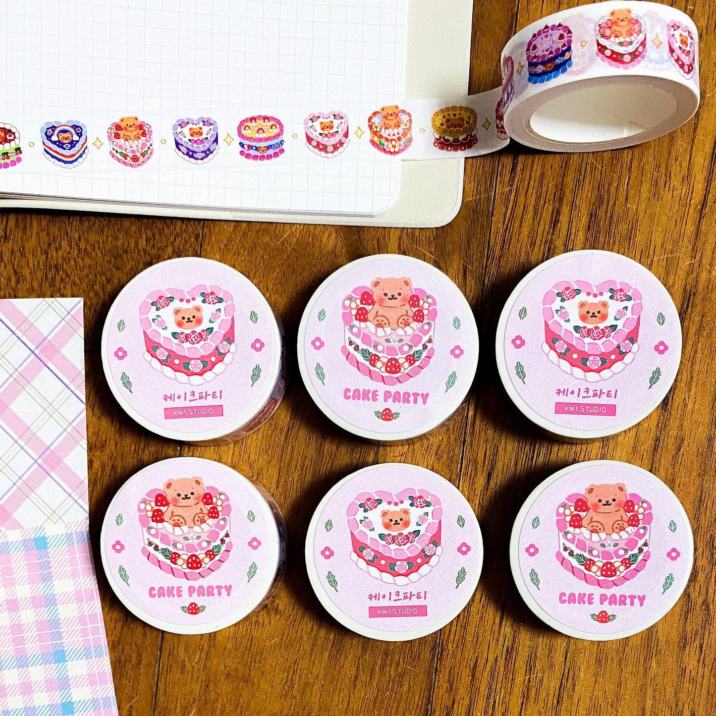 Cake Party Washi Tape
