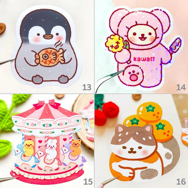 Holographic Sticker Set of 5