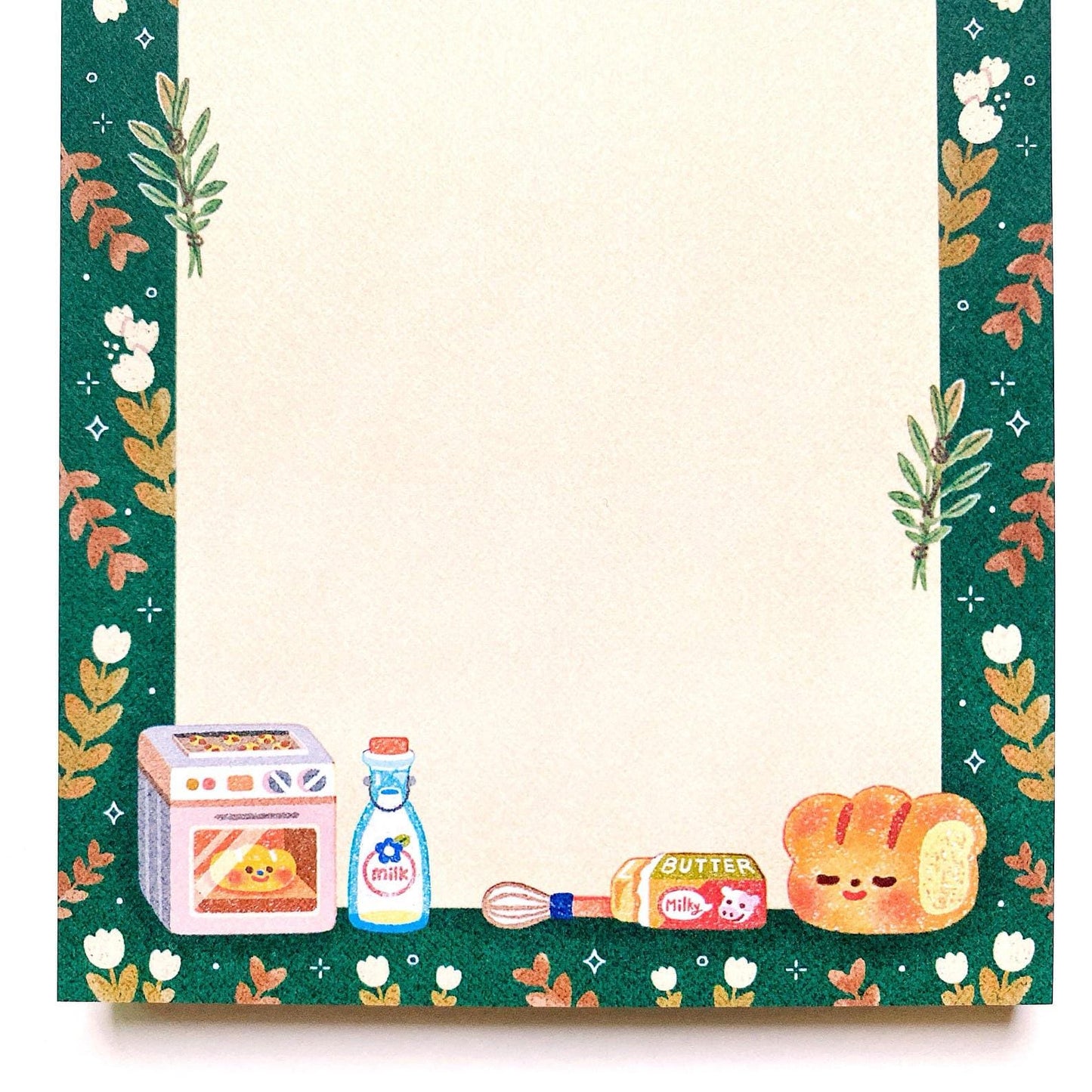 Cozy Bakery memo pad
