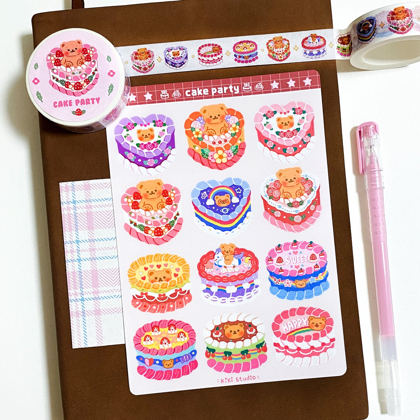 Cake Party Washi Tape