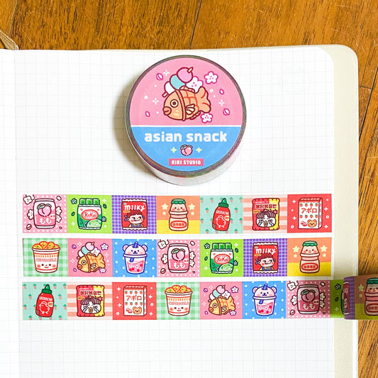 Asian Snack Washi Tape