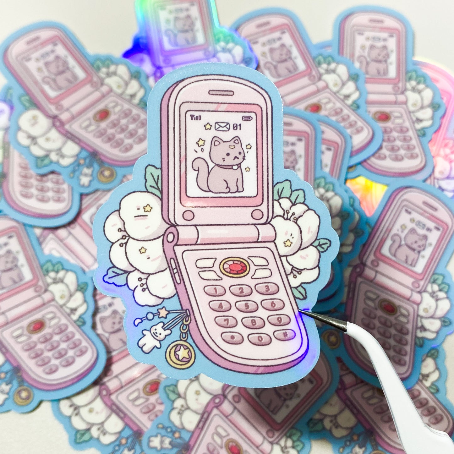 Pink Neko Phone