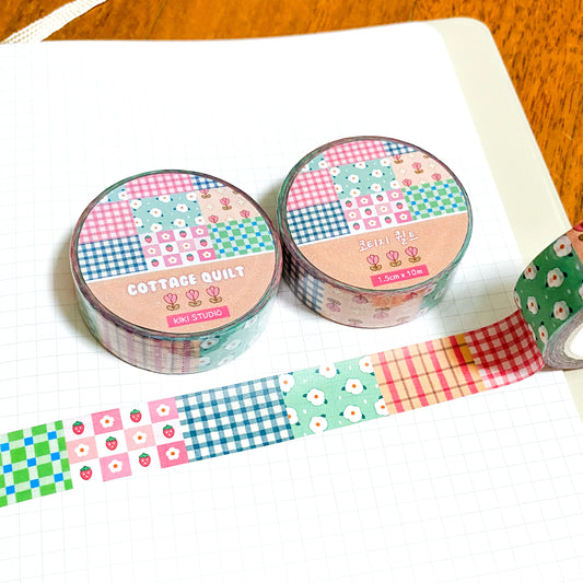 Cottage Quilt Washi Tape