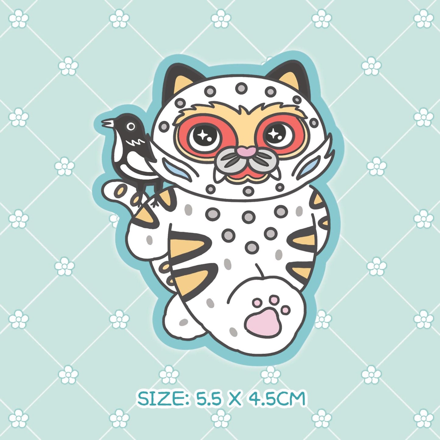 Korean Tiger(Hojakdo) Vinyl Sticker