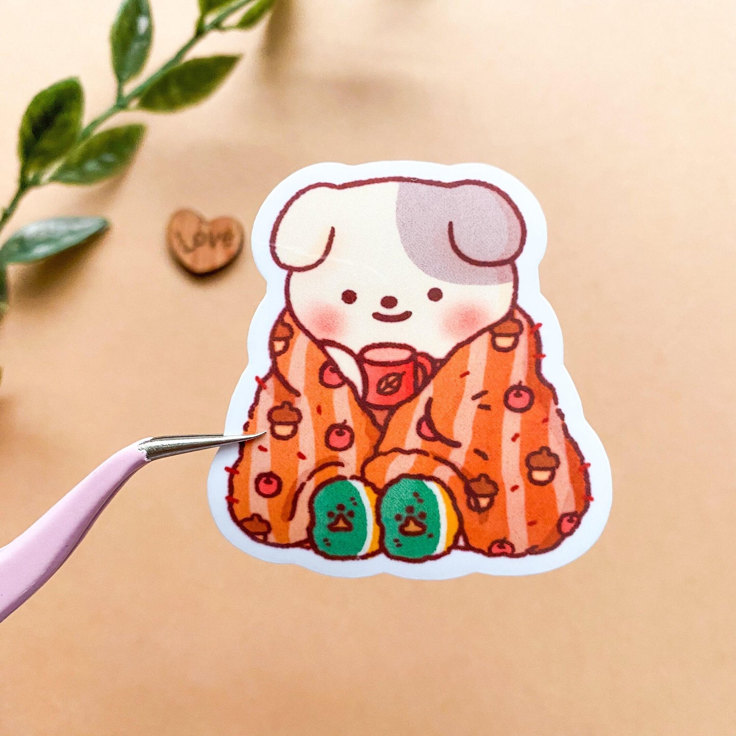 Coco’s Tea Time Vinyl Sticker