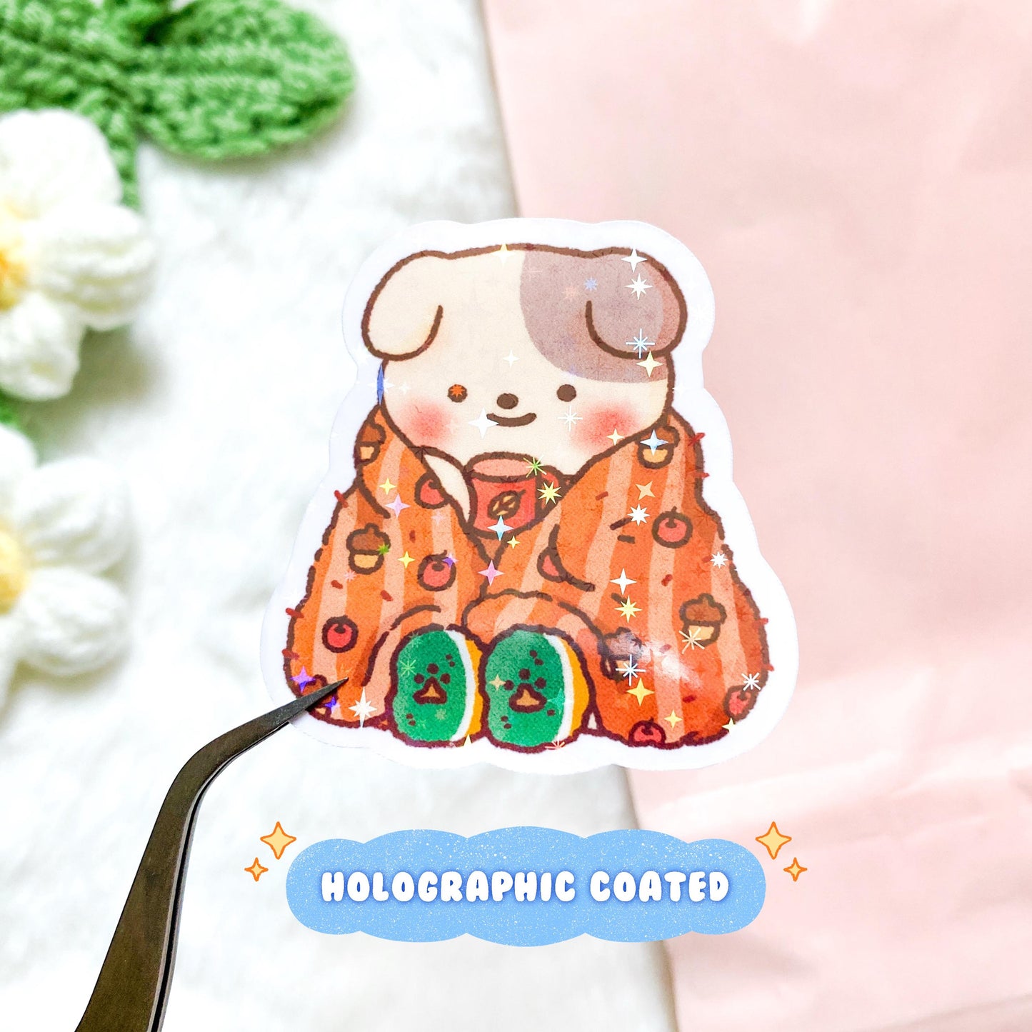Coco’s Tea Time Vinyl Sticker