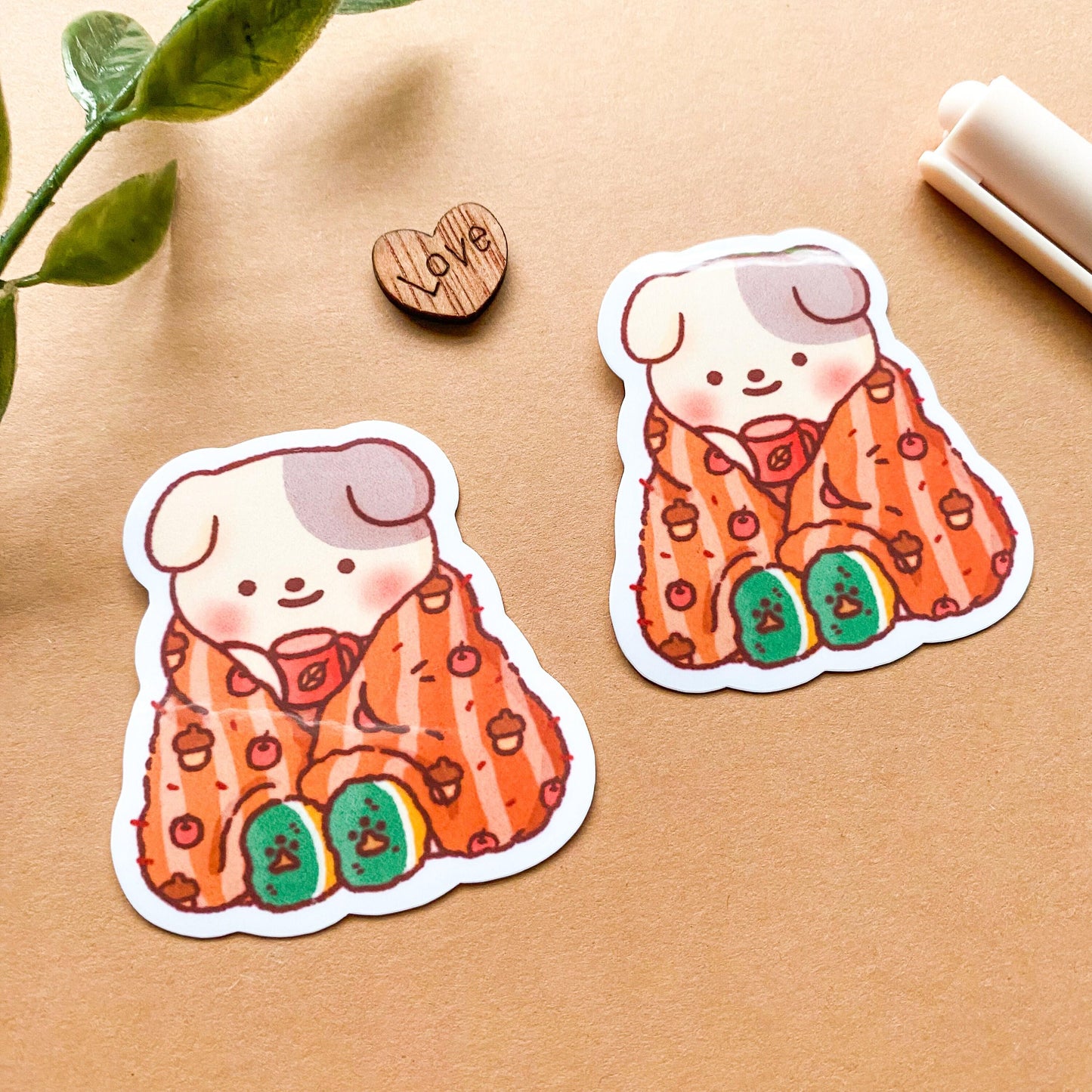 Coco’s Tea Time Vinyl Sticker