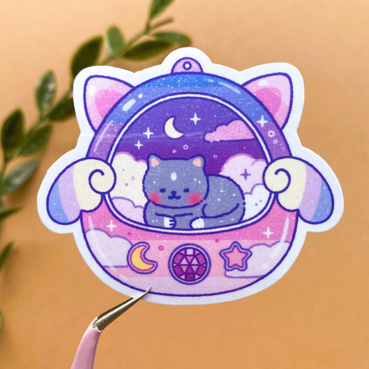 MoonCloud Tamagotchi Vinyl Sticker