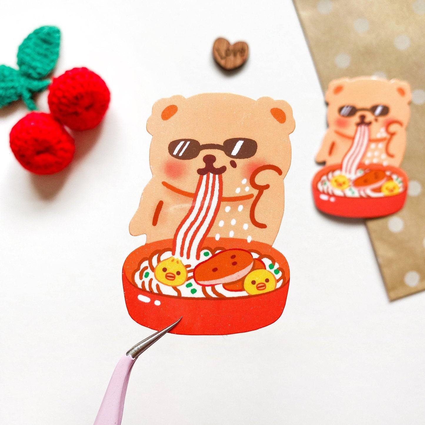 Salt Bear Vinyl Sticker