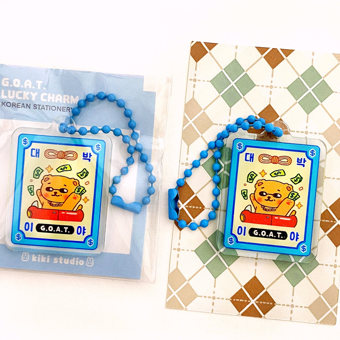 Lucky Mini Keychain (Blue)