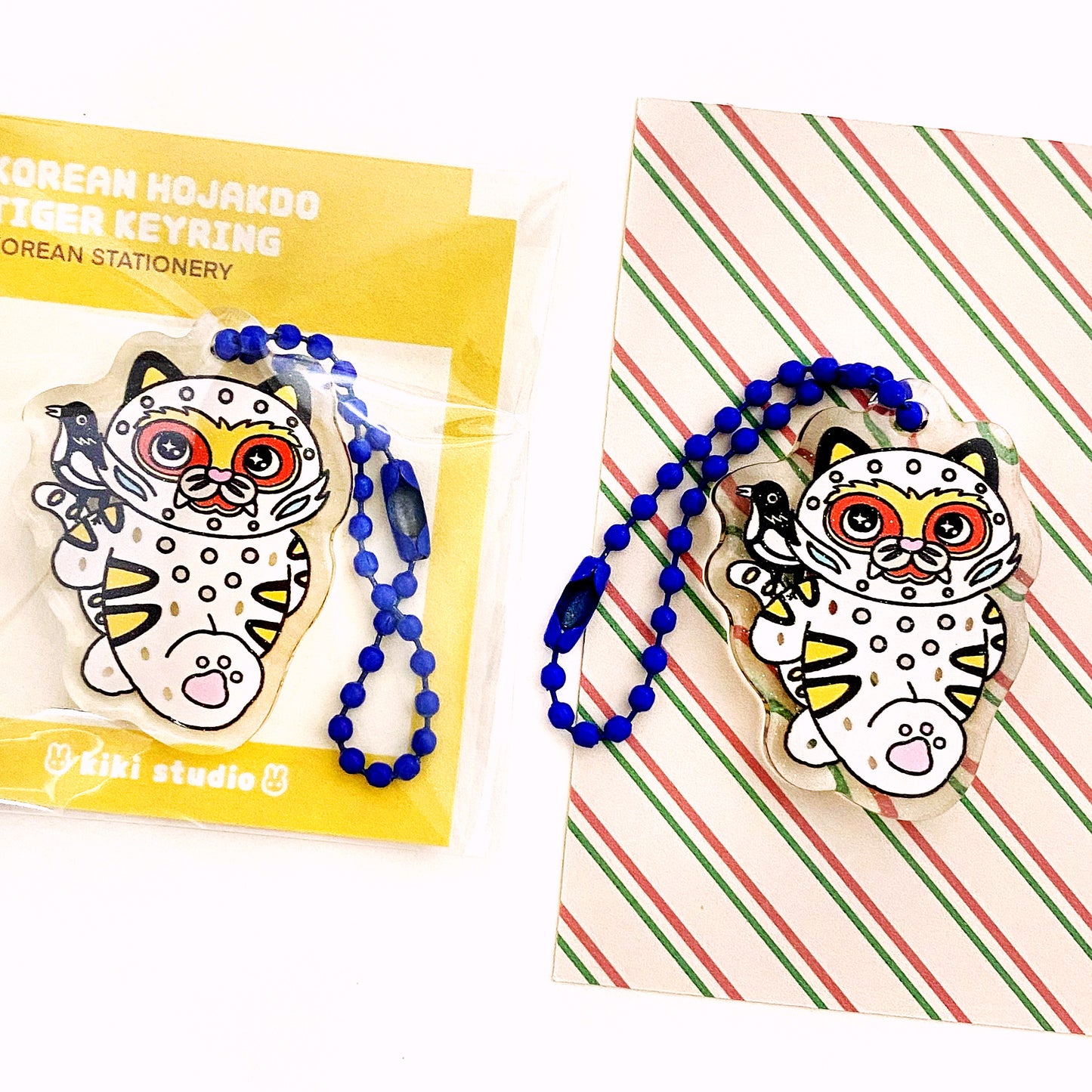 Korean Tiger(Hojakdo) Mini Keychain