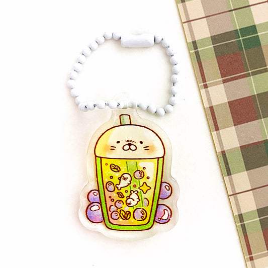 Matcha Sealpresso Mini Keychain