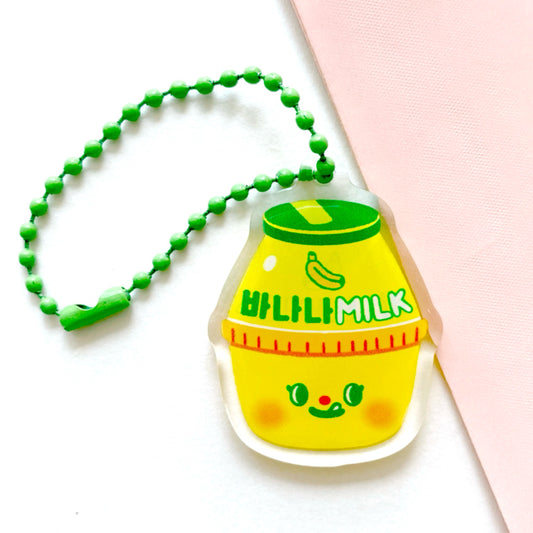 Banana Milk Mini Keychain