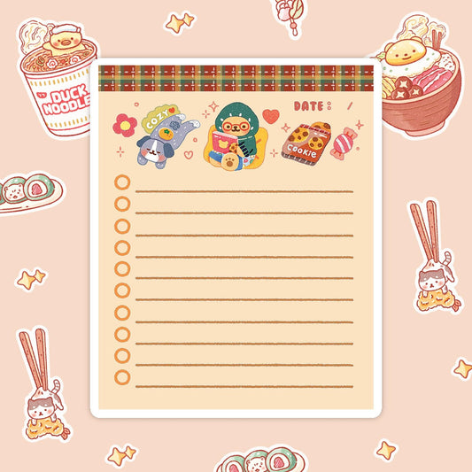 Home Sweet Home memo pad