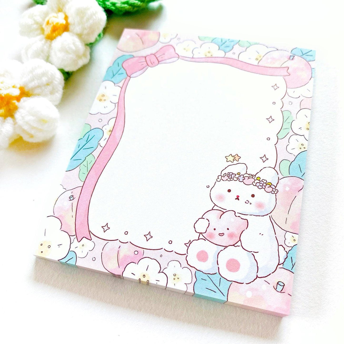Peach Mood memo pad