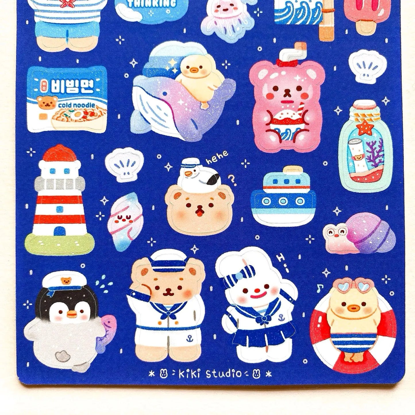 Seaside friends Sticker Sheet