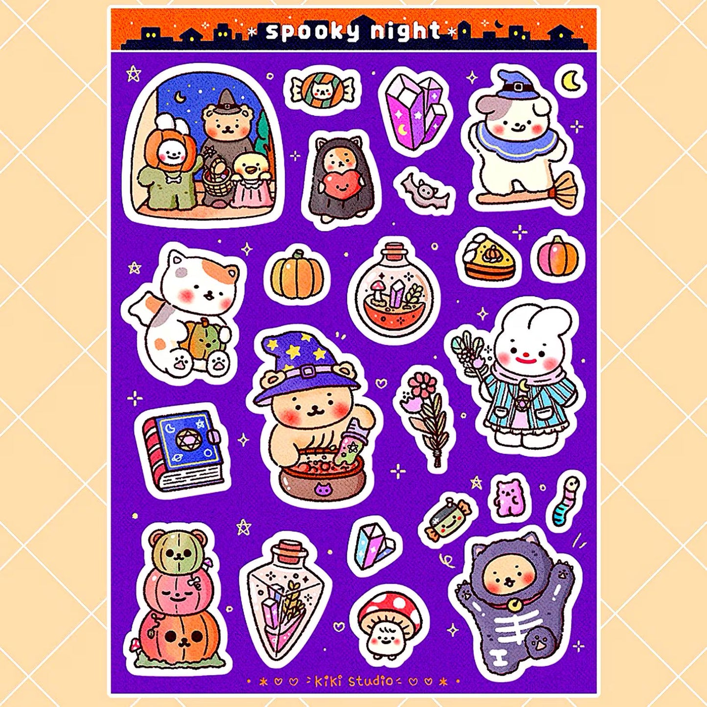 Spooky Night Sticker Sheet