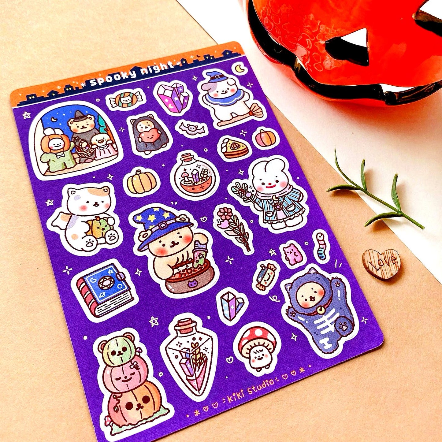Spooky Night Sticker Sheet