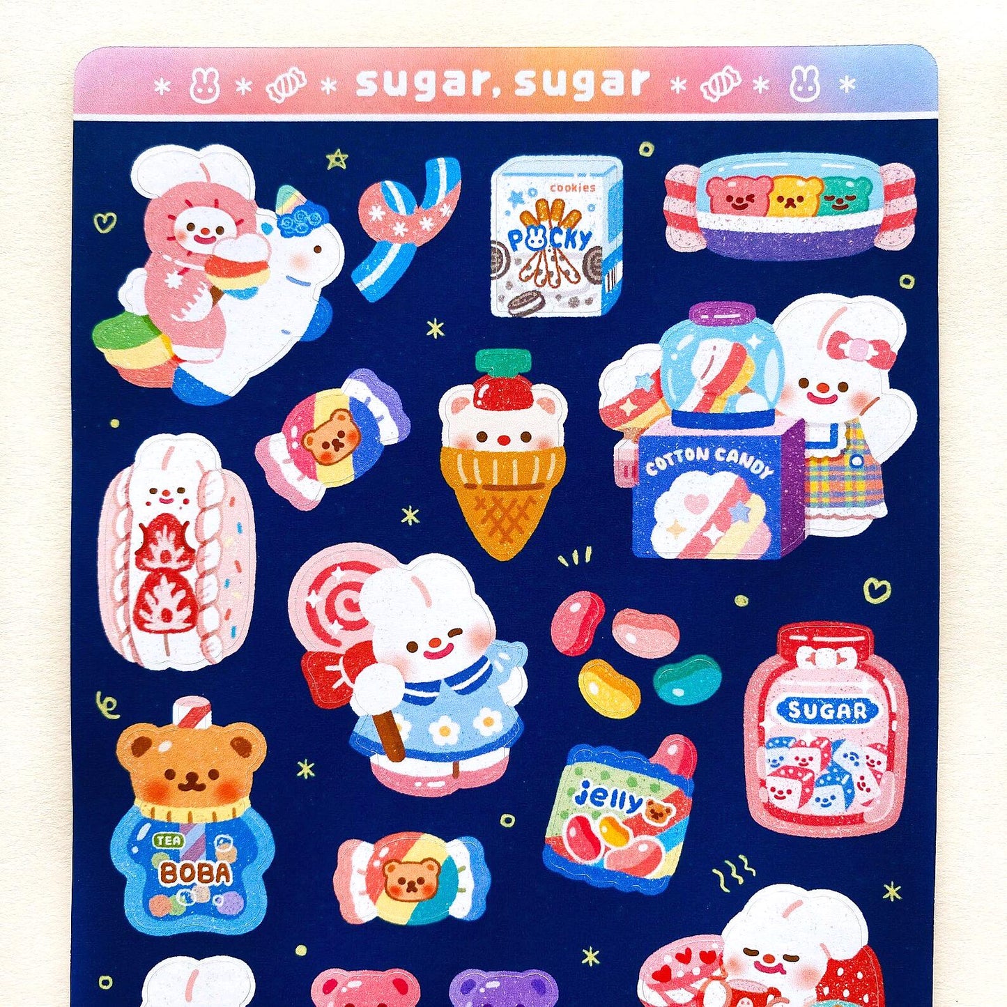 Sugar, Sugar Sticker Sheet