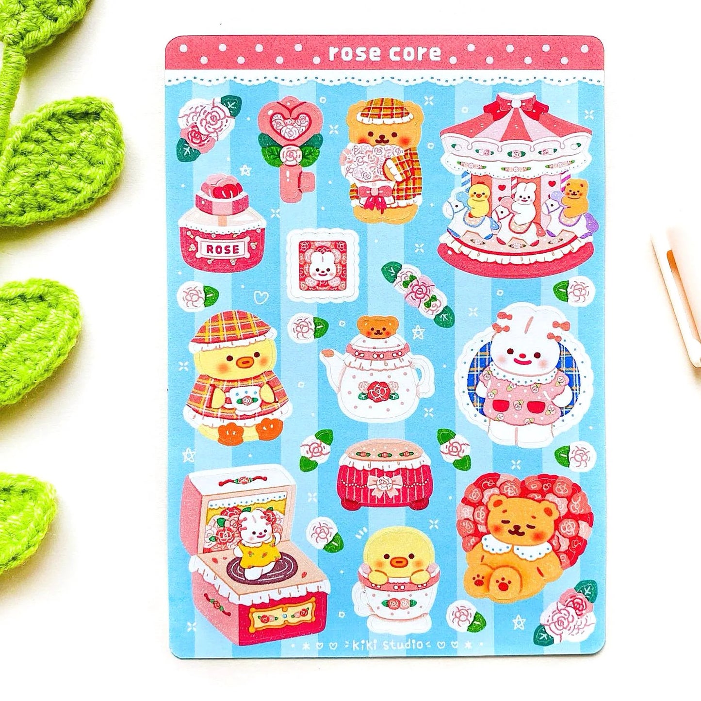 Rose Core Sticker Sheet