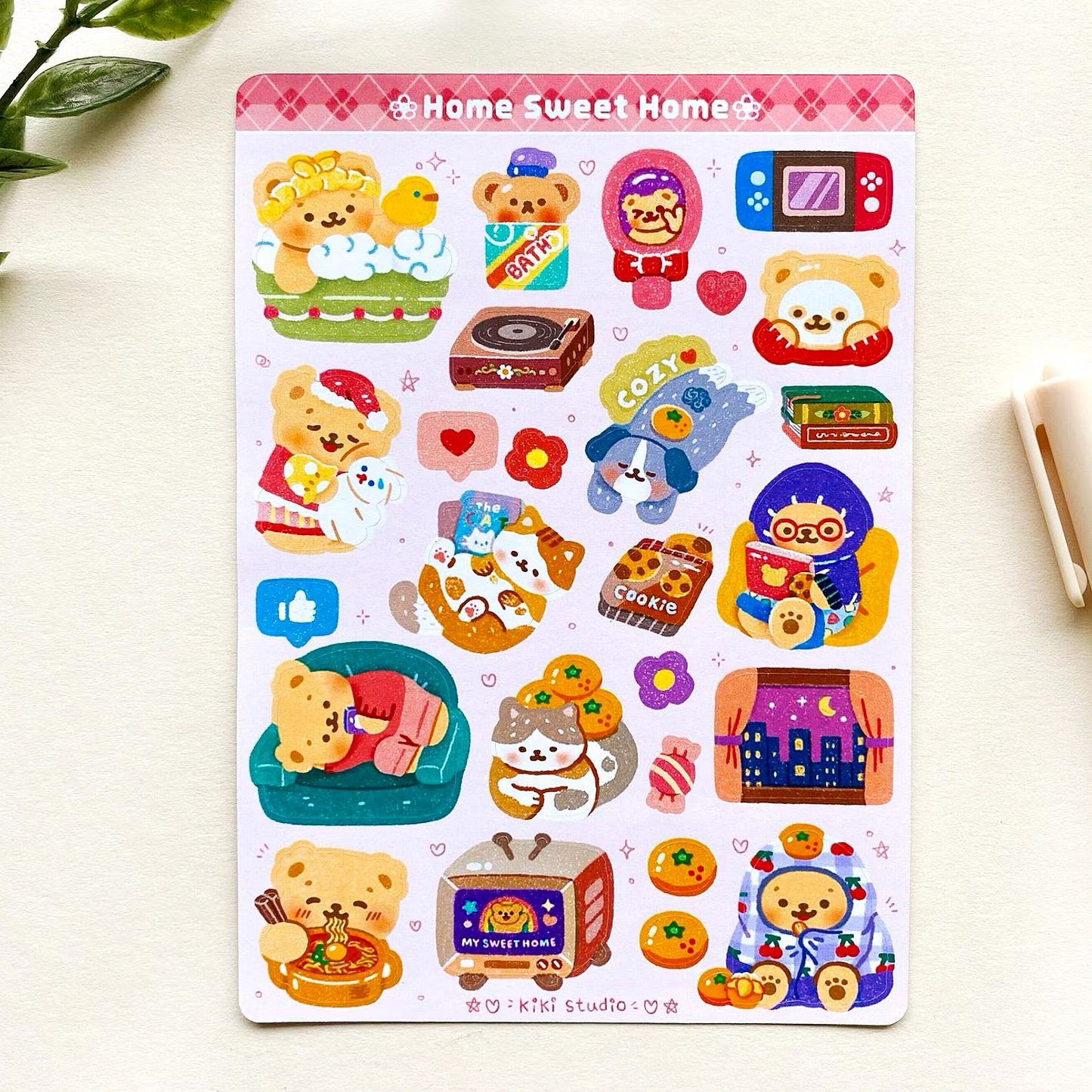 Home Sweet Home Sticker Sheet