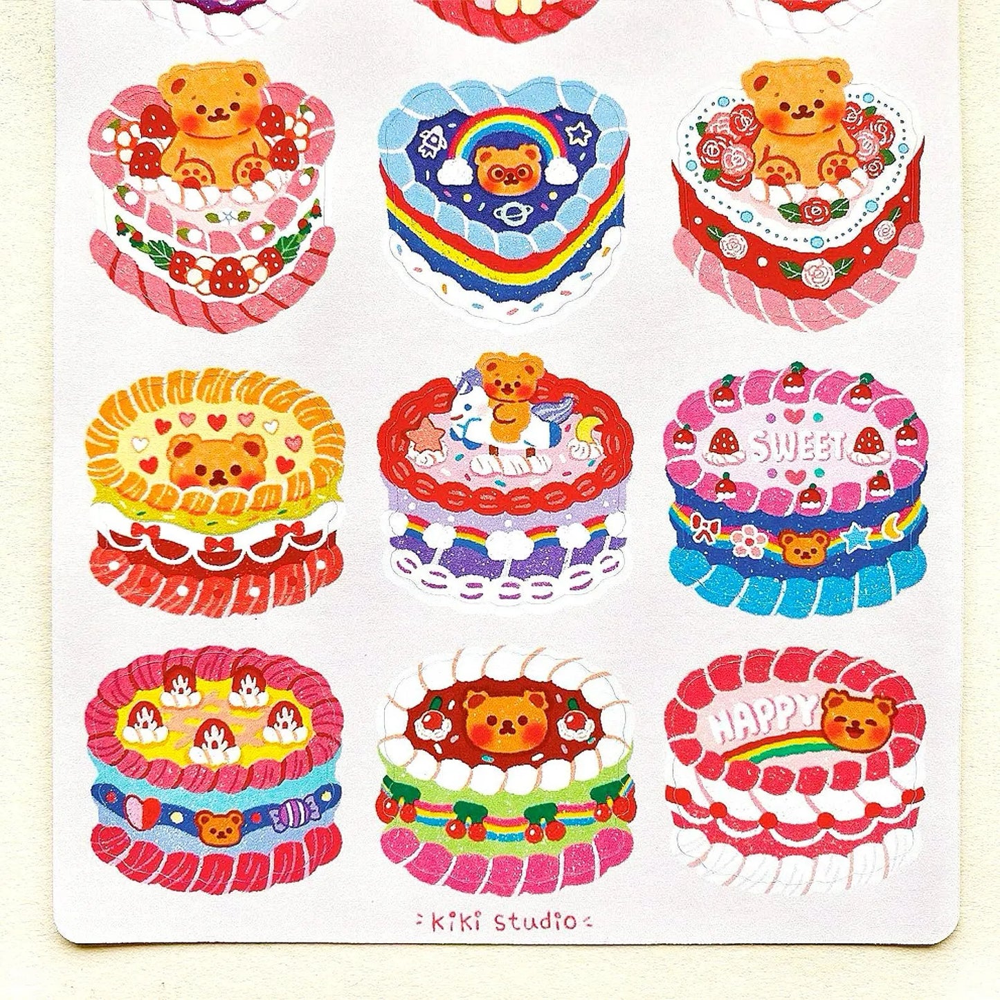 Cake Party Sticker Sheet