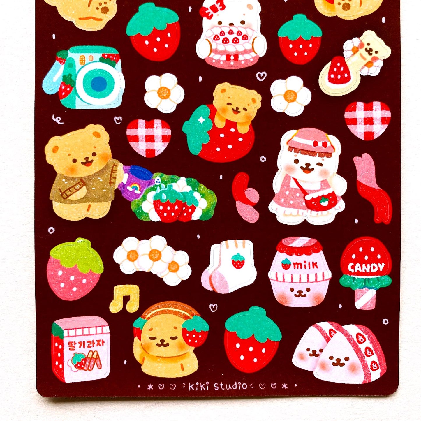 I Like Strawberry Sticker Sheet