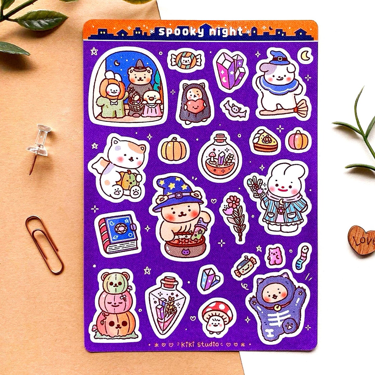 Spooky Night Sticker Sheet
