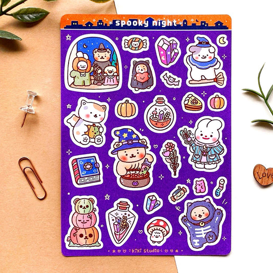 Spooky Night Sticker Sheet