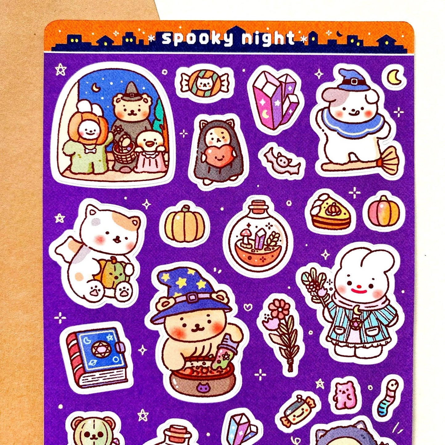 Spooky Night Sticker Sheet