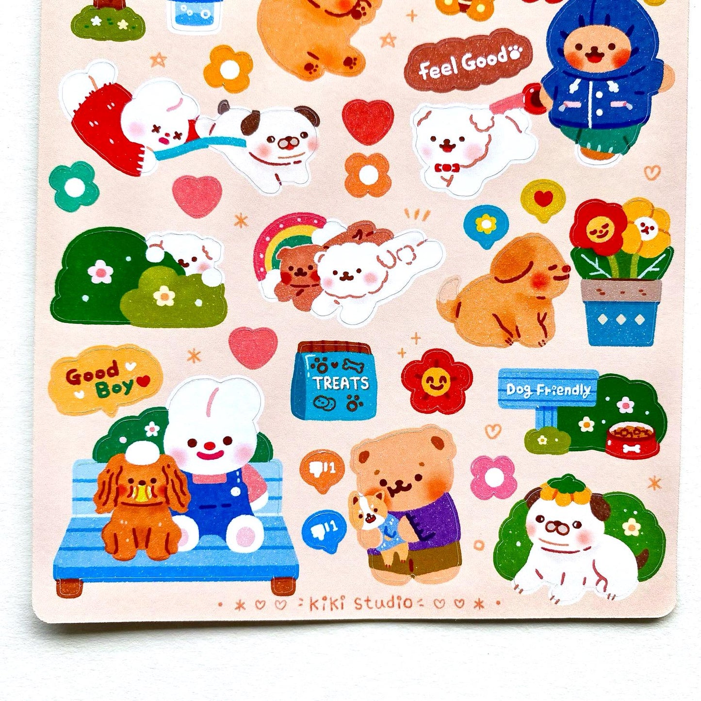 Walk With Doggy Sticker Sheet