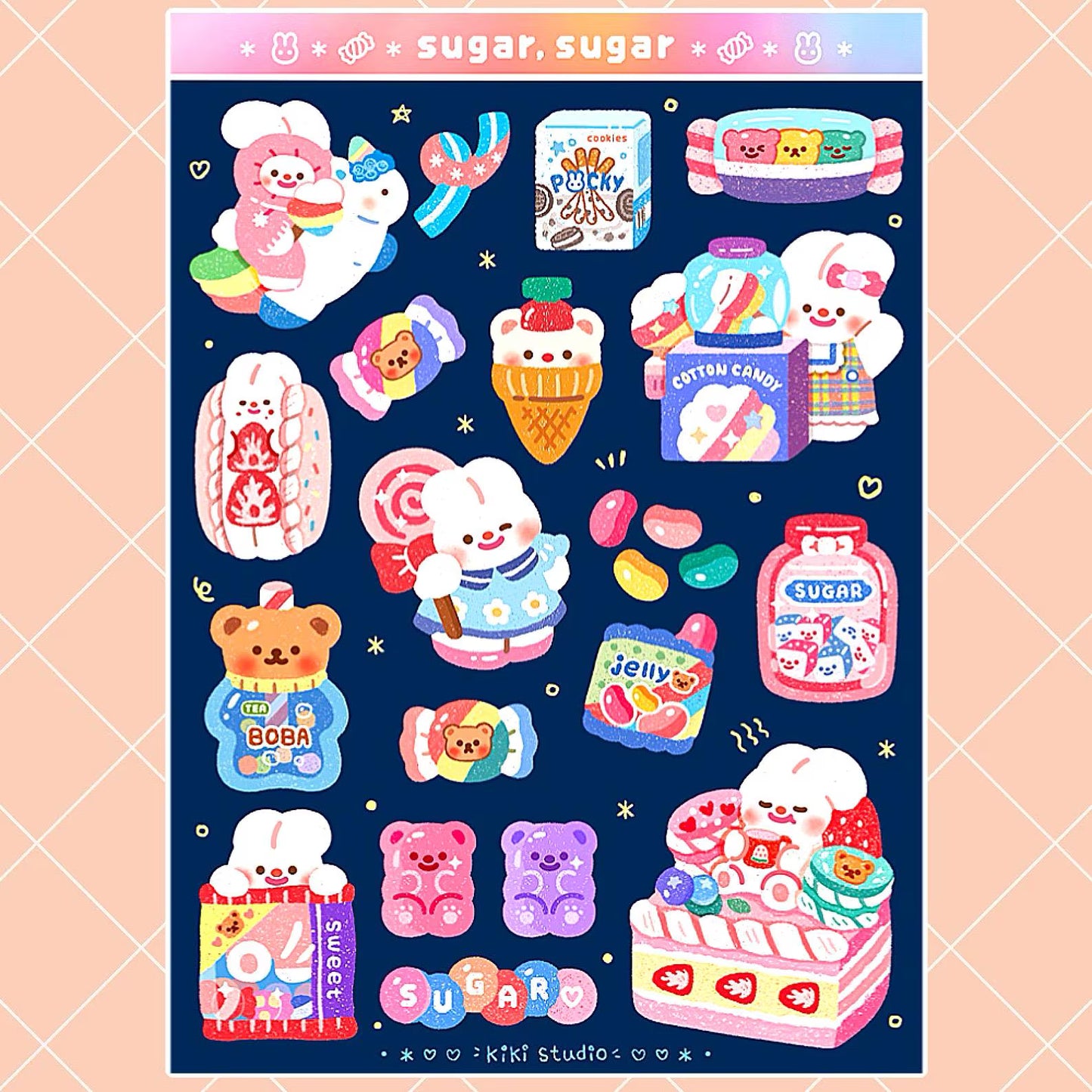 Sugar, Sugar Sticker Sheet