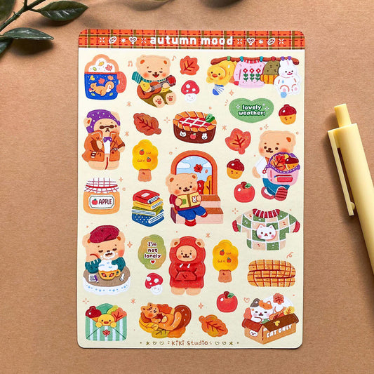 Autumn Mood Sticker Sheet
